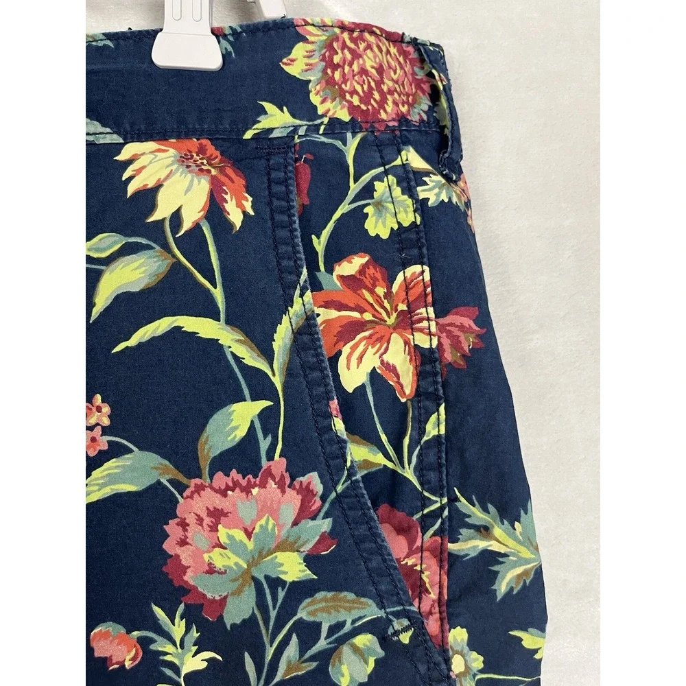Ralph Lauren Denim Supply Short Men 40 Navy Floral Pocket 10'' Inseam Preppy